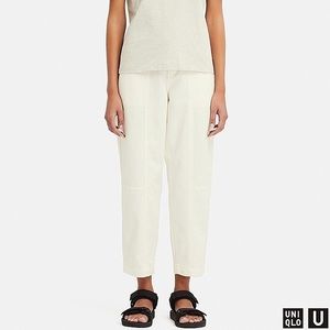 Uniqlo U Lemaire 2019 Denim Easy Ankle Pants: XL